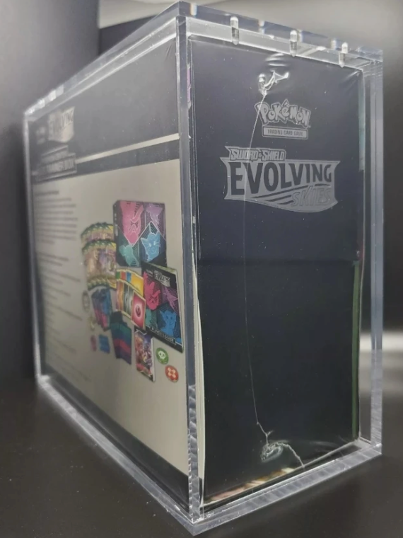 Elite Trainer Box Acrylic Protective Case with Magnetic Cover