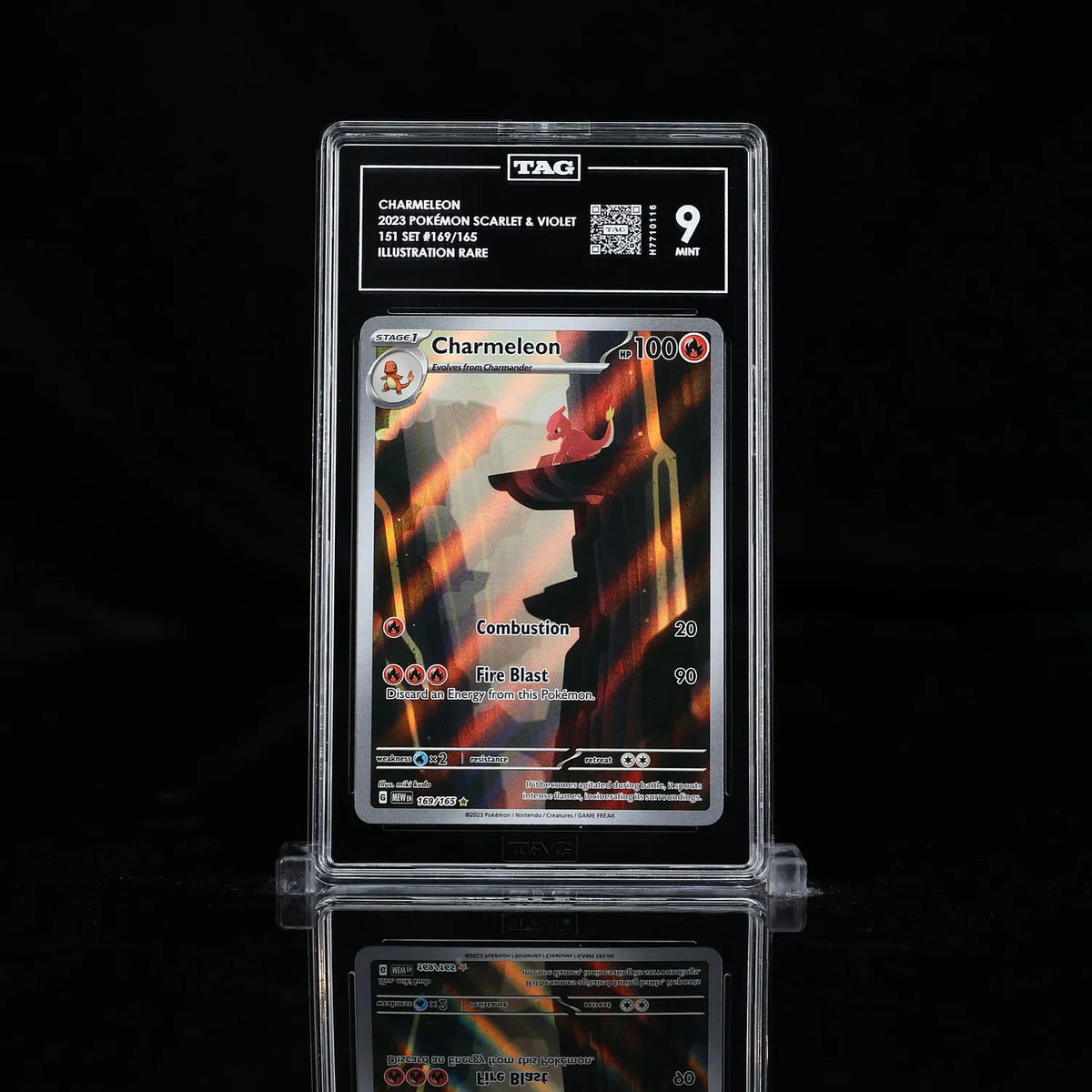 Charmeleon - Pokemon Scarlet & Violet 151 #169 TAG 9