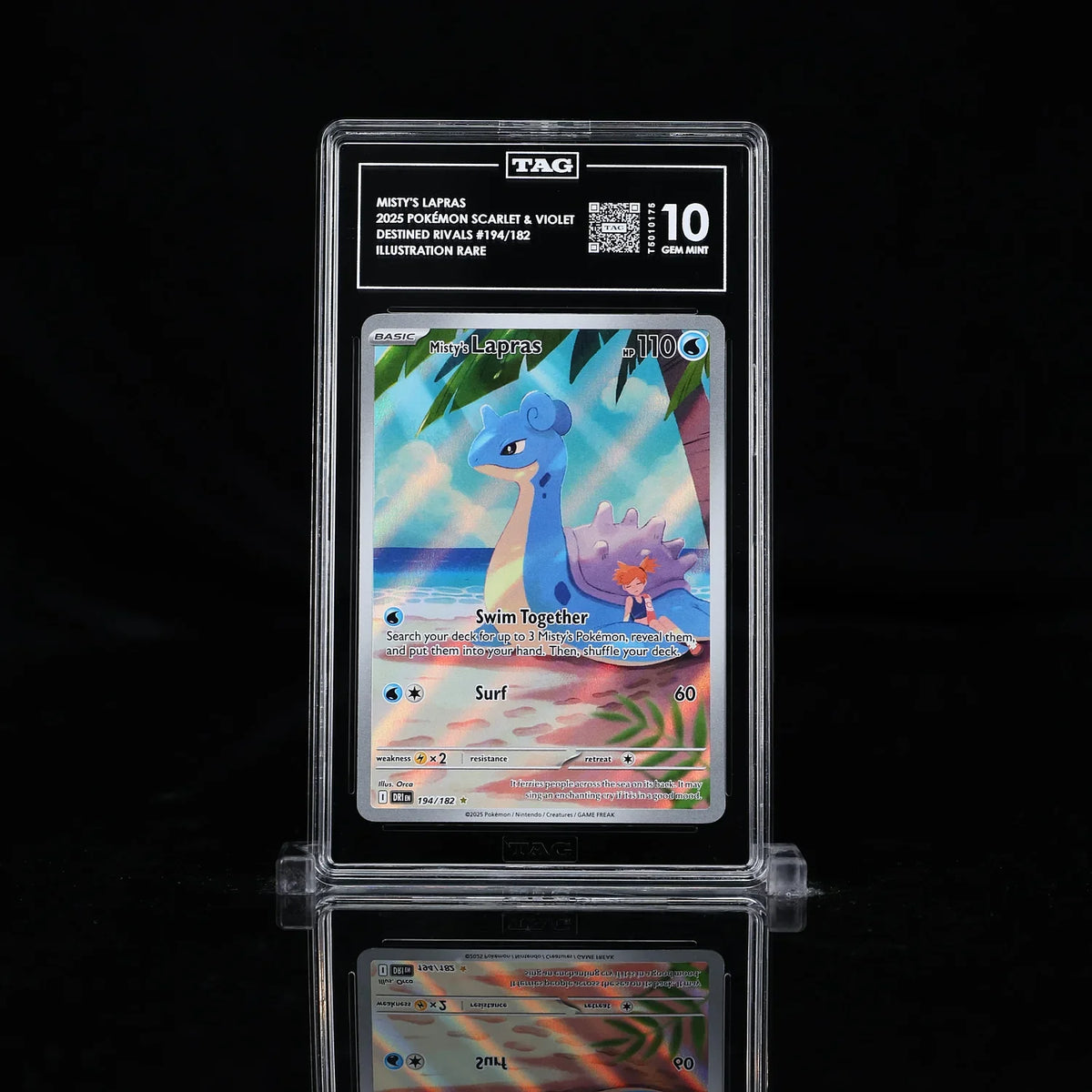 Misty's Lapras - Pokemon Destined Rivals #194 TAG 10