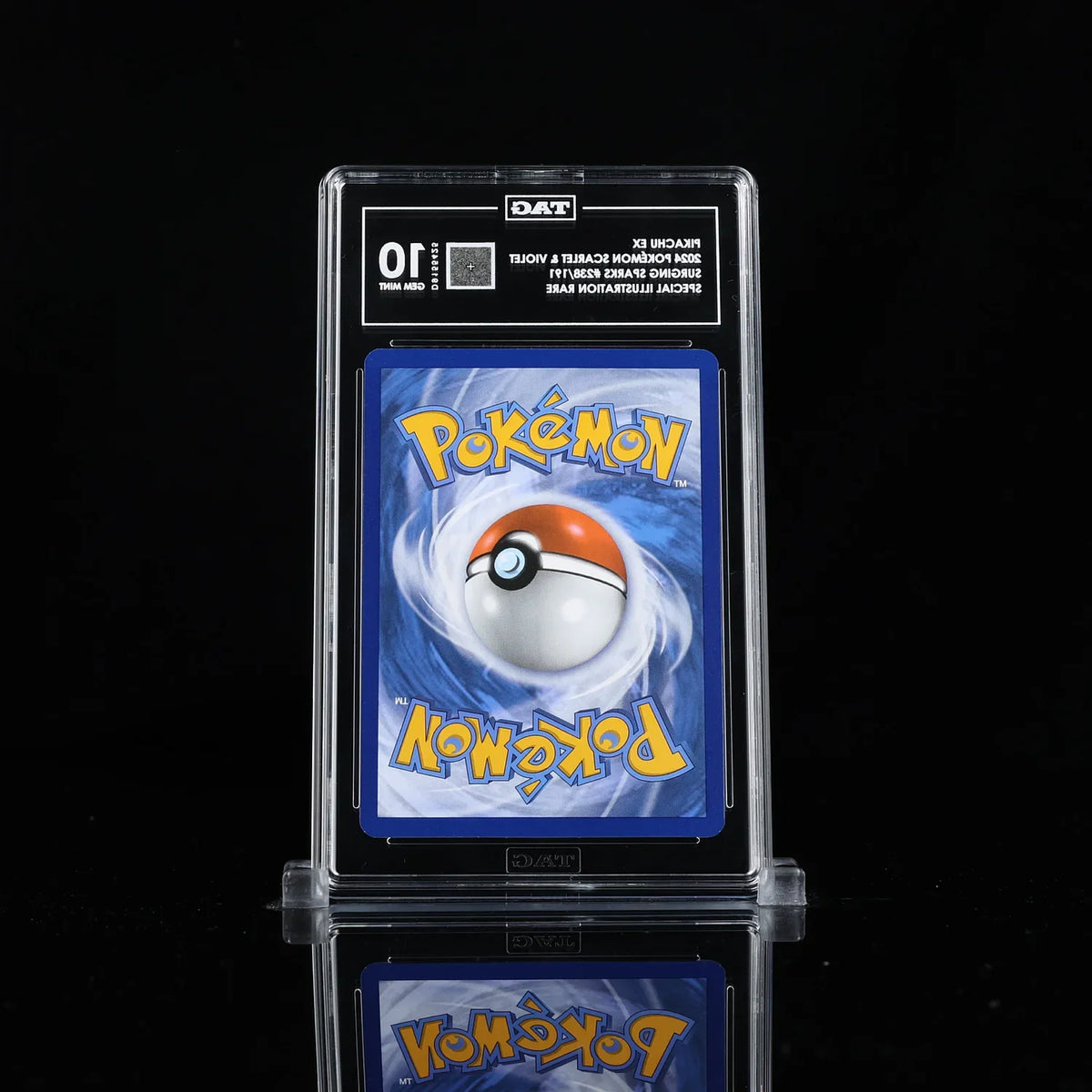 Pikachu ex - Pokemon Surging Sparks #238 TAG 10