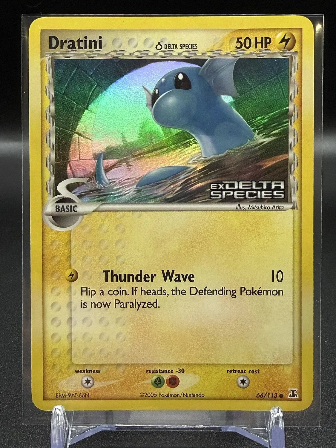 Dratini [Reverse Holo] - Pokemon Delta Species #66 NM