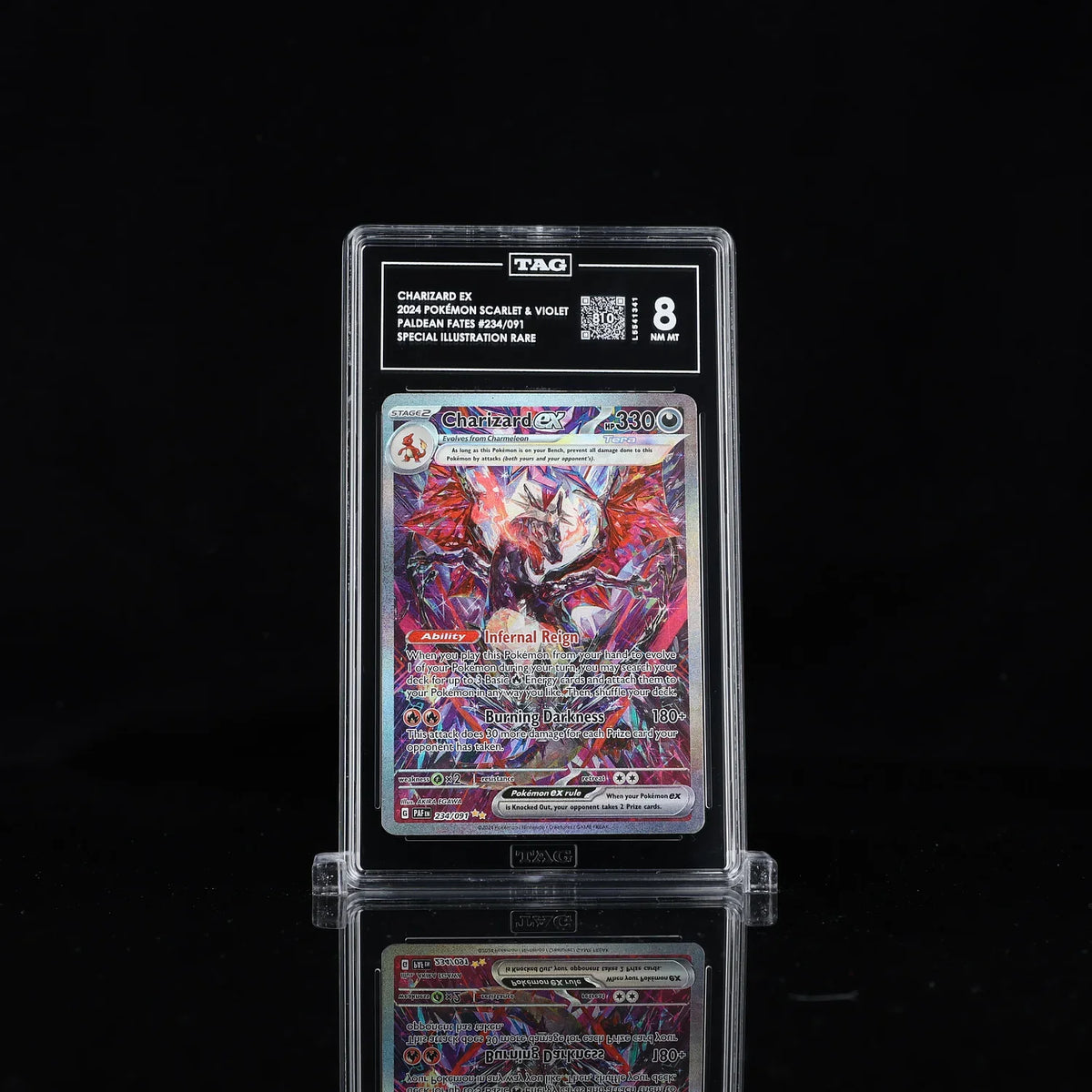 Charizard ex - Pokemon Paldean Fates #234 TAG 8