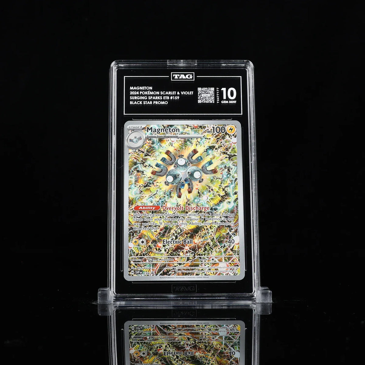 Magneton - Pokemon Japanese Super Electric Breaker #112 TAG 10