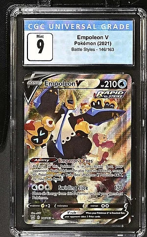 Empoleon V - Pokemon Battle Styles #146 CGC 9