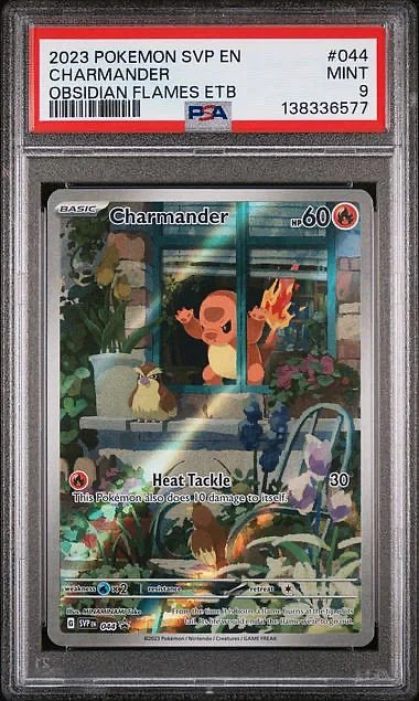Charmander - Pokemon Scarlet & Violet Promos #44 PSA 9
