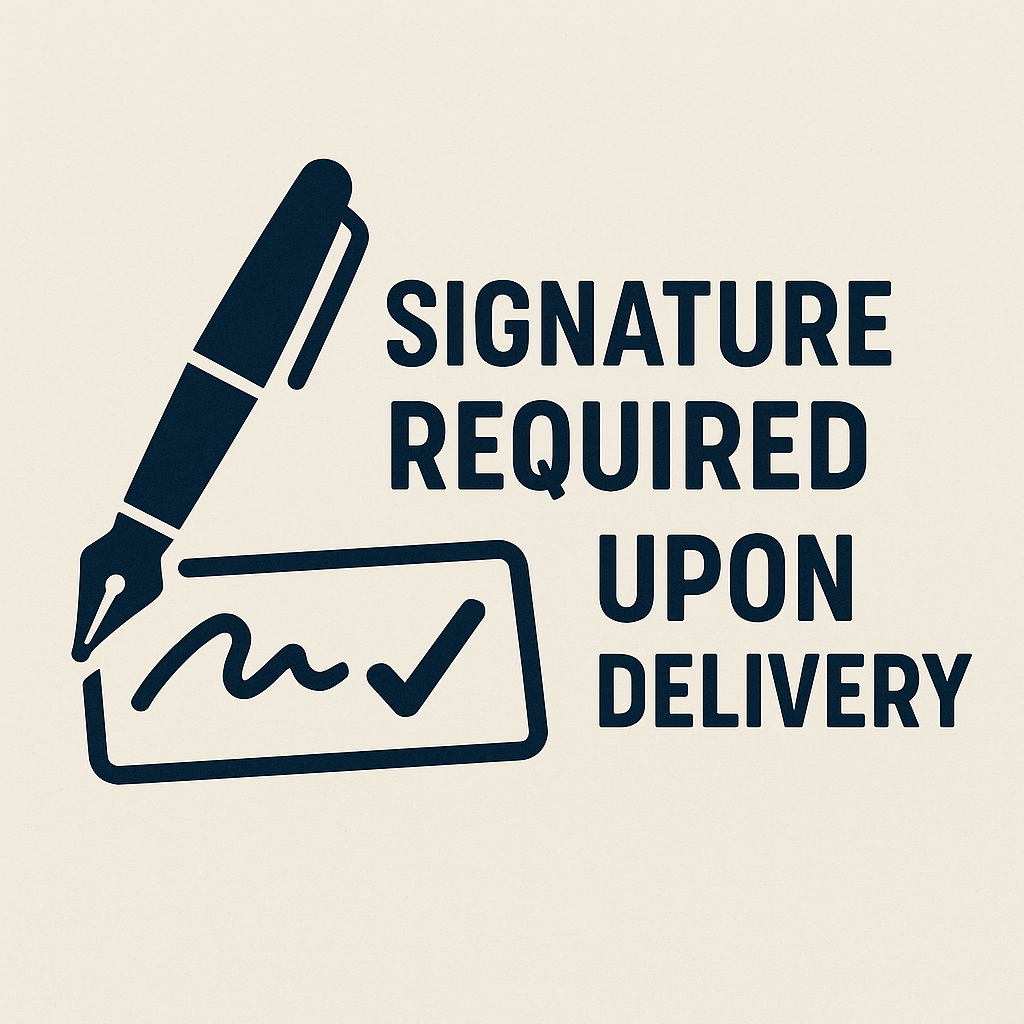 Delivery Signature Confirmation
