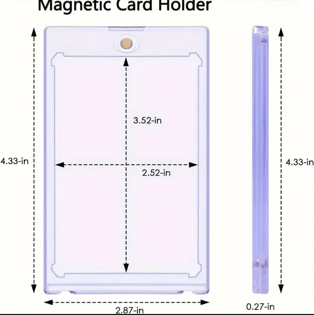35pt Magnetic Card Holder