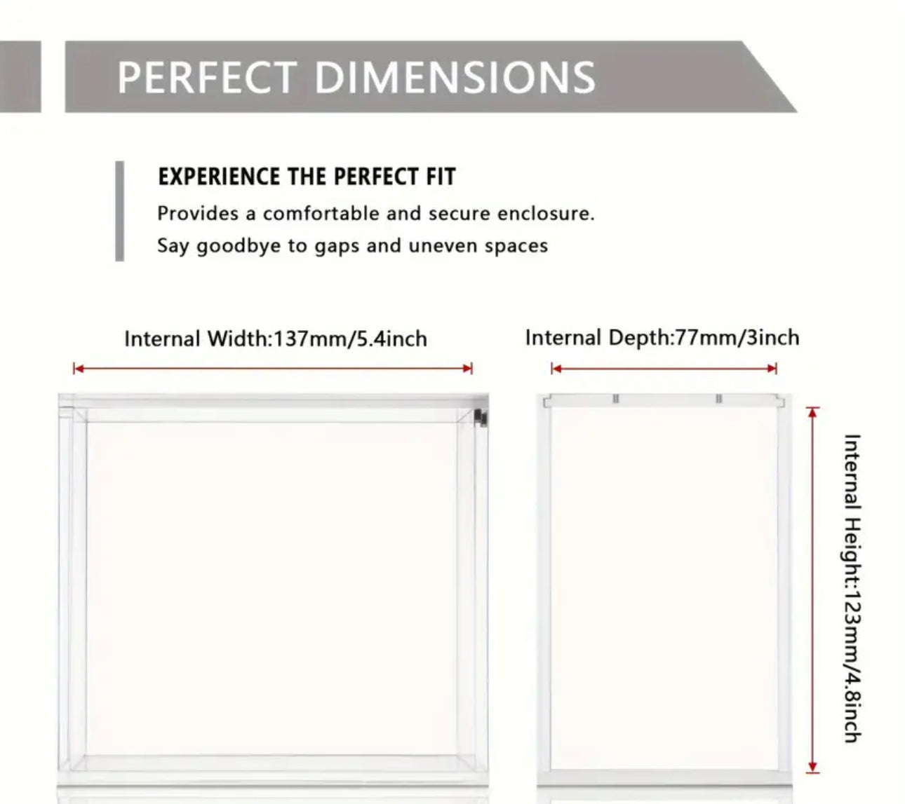 Acrylic Booster Box Display Case – Magnetic Lid Edition
