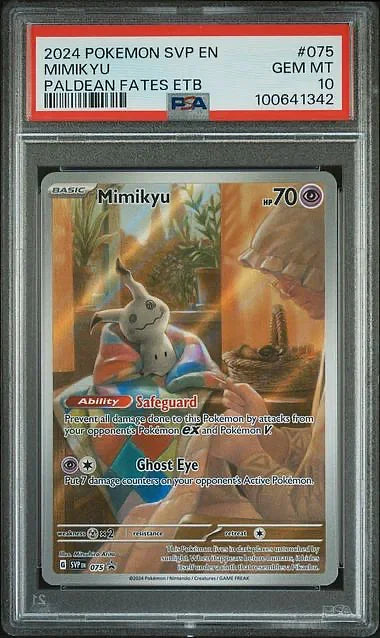 Mimikyu - Pokemon Scarlet & Violet Promos #75 PSA 10
