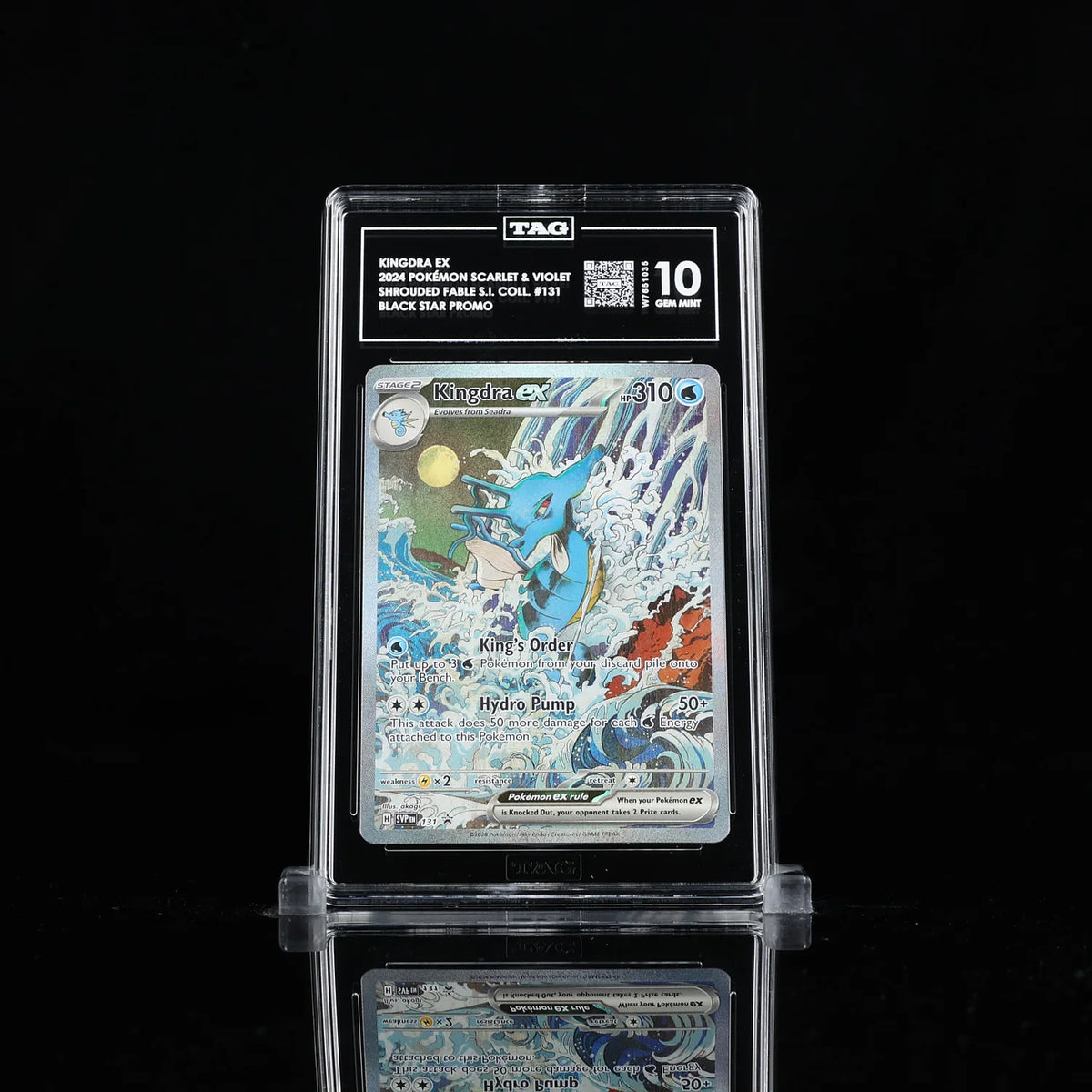 Kingdra Ex - Pokemon Scarlet & Violet Promos #131 TAG 10